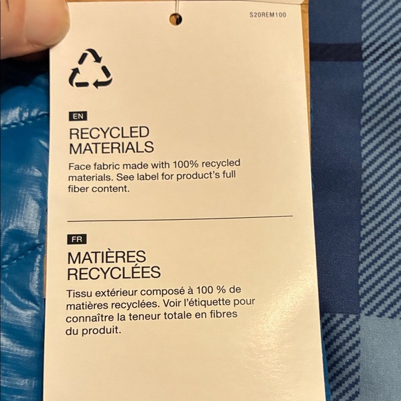 NWT THE NORTH FACE Women’s ThermoBall Eco Insulated Jacket (Banff Blue) small - Picture 7 of 11